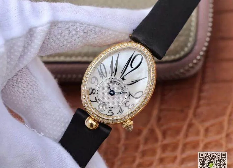Breguet Reine de Naples 8918BA 58 864.D00D Ladies 18K Yellow Gold ZF Factory 1:1 Best Edition Replica Watch Swiss ETA6T51